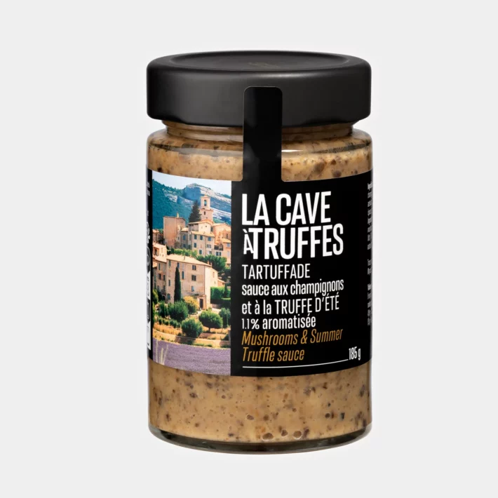 Tartuffade, sauce aux champignons et à la truffe d’Eté 1,1%, aromatisée – 185g