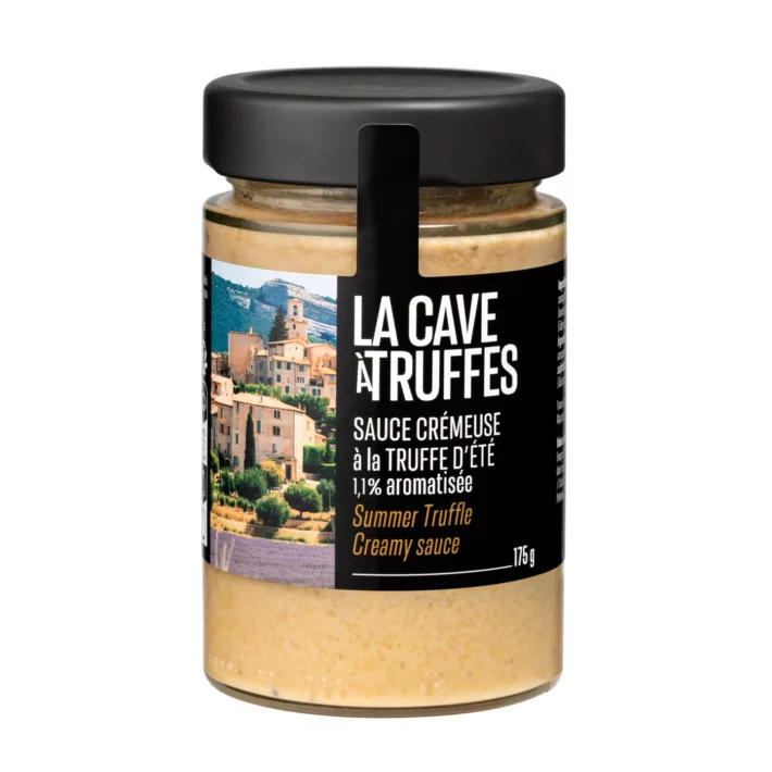 Sauce crémeuse à la truffe d'été 1,1% aromatisée – 175g